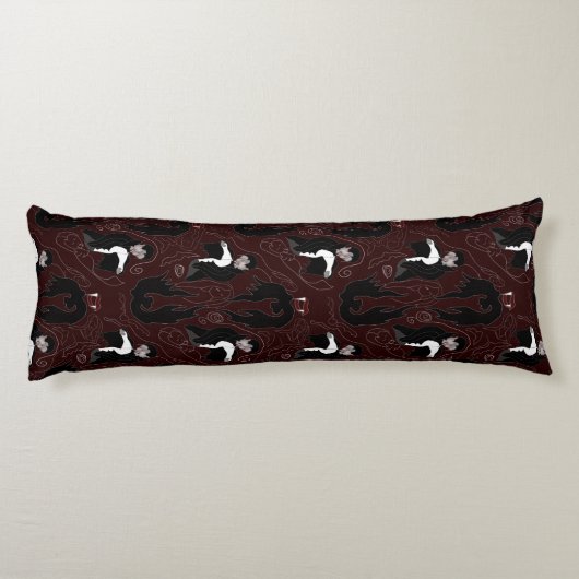 Vampierpatroon Lichaamskussen (Achterkant)