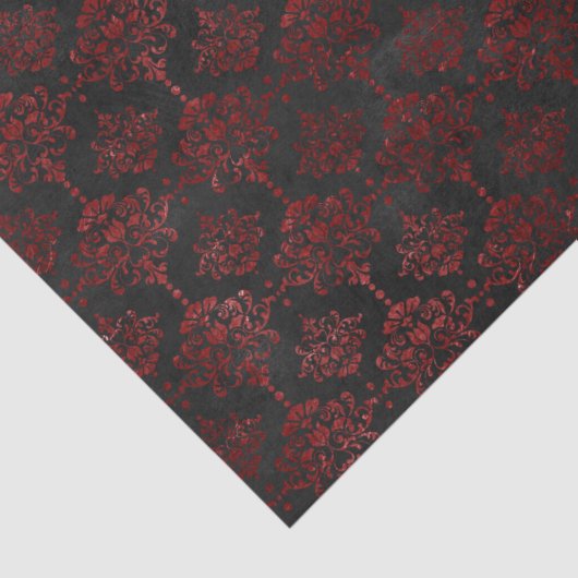 Vampierpatroon Tissuepapier (Detail)