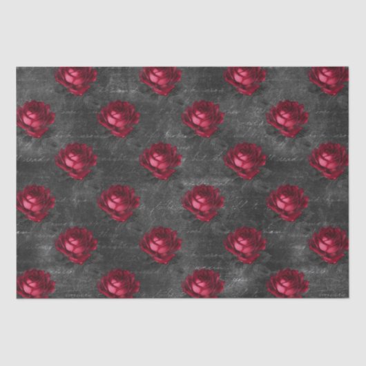 Vampierpatroon Tissuepapier (Voorkant)