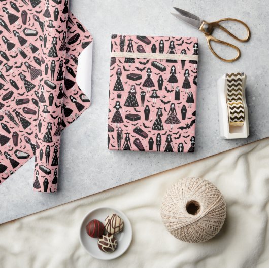 Vampierpoppen Cadeaupapier (Crafts)