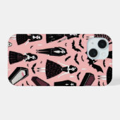 Vampierpoppen iPhone 15 Case (Achterkant horizontaal)