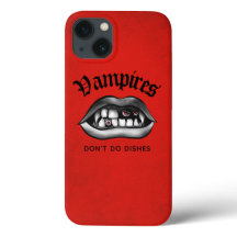 Vampiers doen geen flauwe rode Gothic