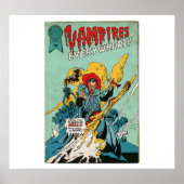 Vampiers overal poster (Voorkant)
