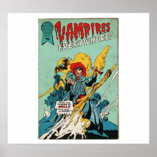 Vampiers overal poster