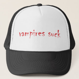 Vampiers Suck. Trucker Pet