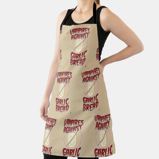 Vampiers willen geen knoflookbrood en plezier Hall Schort (Insitu)