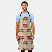 Vampiers willen geen knoflookbrood en plezier Hall Schort (Gedragen)