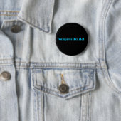 Vampiers zijn heet! ronde button 5,7 cm (In situ)