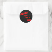Vampiers zijn hoe ik rol ronde sticker (Tas)