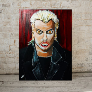 Vampierschilderij van Alfred Fox Canvas Afdruk