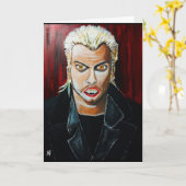 Vampierschilderij van Alfred Fox Kaart (Gele Bloem)