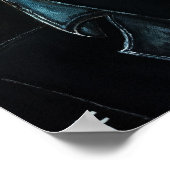 Vampierschilderij van Alfred Fox Poster (Hoek)