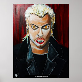 Vampierschilderij van Alfred Fox Poster
