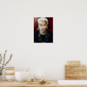 Vampierschilderij van Alfred Fox Poster (Keuken)