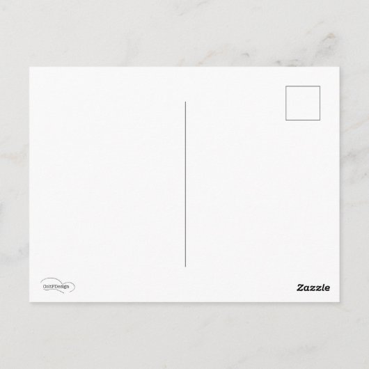 Vampierslang mok briefkaart (Achterkant)