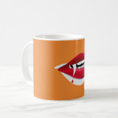 Vampiertanden Koffiemok (Voorkant links)
