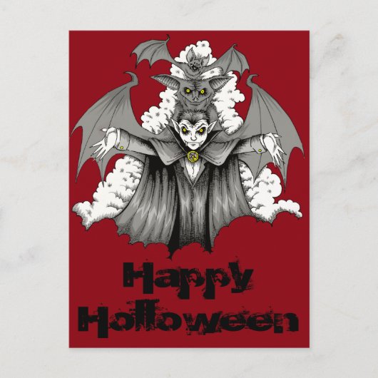 Vampiertransformatie Briefkaart (Voorkant)