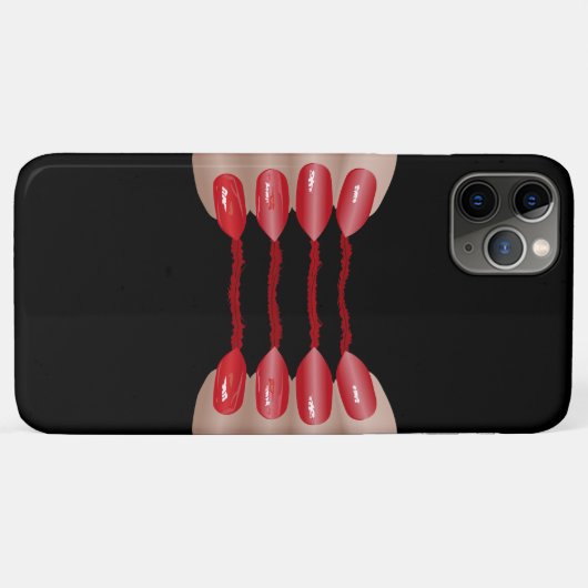 Vampiervinger V.2 Case-Mate iPhone Case (Achterkant (horizontaal))