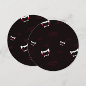 vampiervleermuizen 5,25 x 5,25 kaart (Voorkant / Achterkant)