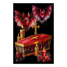 Vampiervleermuizen Perfect Poster