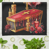 Vampiervleermuizen Theedoek (Gevouwen)