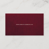  Vampiervlek Visitekaartje (Achterkant)