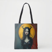 Vampiervrouw Tote Bag (Voorkant)
