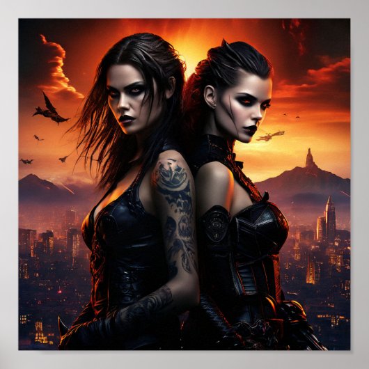 Vampierzusters Poster (Voorkant)