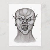 Vampir Briefkaart (Voorkant)
