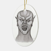 Vampir Keramisch Ornament (Links)