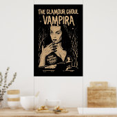 Vampira Poster (Keuken)