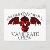 Vampirate Crew Briefkaart (Voorkant)