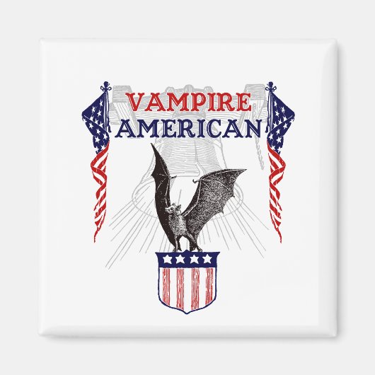 Vampire American Magneet (Voorkant)