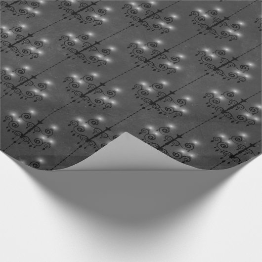 Vampire Amour Pattern Cadeaupapier (Hoek)