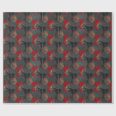 Vampire Amour Pattern Cadeaupapier (Vlak)
