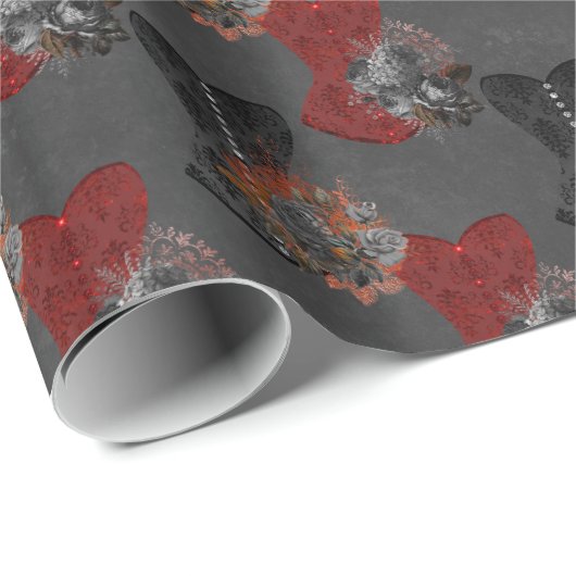 Vampire Amour Pattern Cadeaupapier (Rol Hoek)