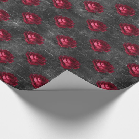 Vampire Amour Pattern Cadeaupapier (Hoek)