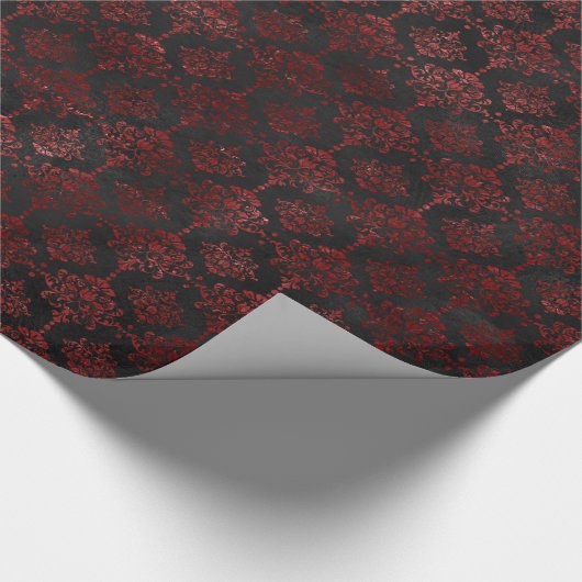 Vampire Amour Pattern Cadeaupapier (Hoek)