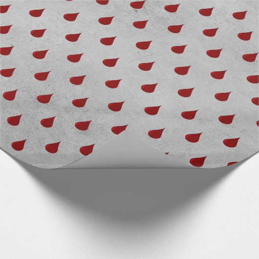 Vampire Amour Pattern Cadeaupapier (Hoek)