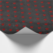 Vampire Amour Pattern Cadeaupapier (Hoek)