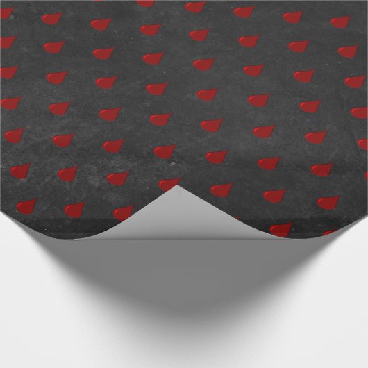 Vampire Amour Pattern Cadeaupapier (Hoek)