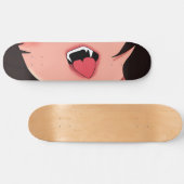 Vampire Anime Lips Skateboard Deck (Horizontaal)
