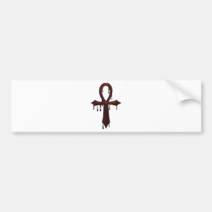 VAMPIRE ANKH-Bloody Bumpersticker