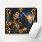 Vampire, Art Deco Mythisch Muismat (Met muis)