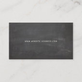 Vampire Bat Calling Card Contactkaartje (Achterkant)