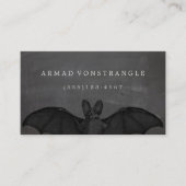 Vampire Bat Calling Card Contactkaartje (Voorkant)