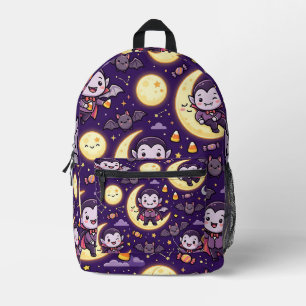 Vampire Bat Halloween Rugzak – Cute Patroon
