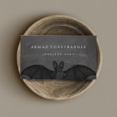 Vampire Bat Halloween Visitekaartje