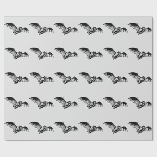 Vampire Bat in vlucht Cadeaupapier (Vlak)