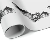 Vampire Bat in vlucht Cadeaupapier (Rol Hoek)